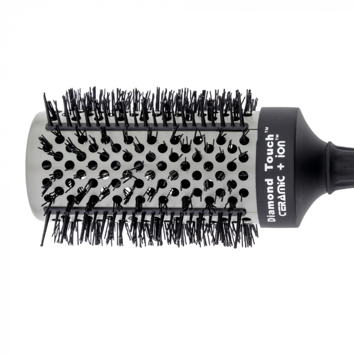 Perie profesionala Lila Rossa Diamond Touch, din ceramica, neagra, dt53 [2]