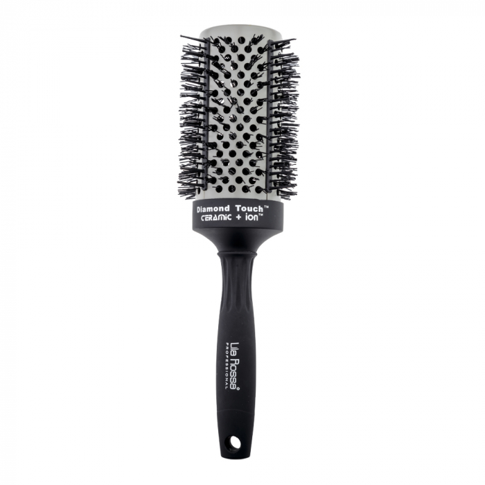 Perie profesionala Lila Rossa Diamond Touch, din ceramica, neagra, dt53 [3]