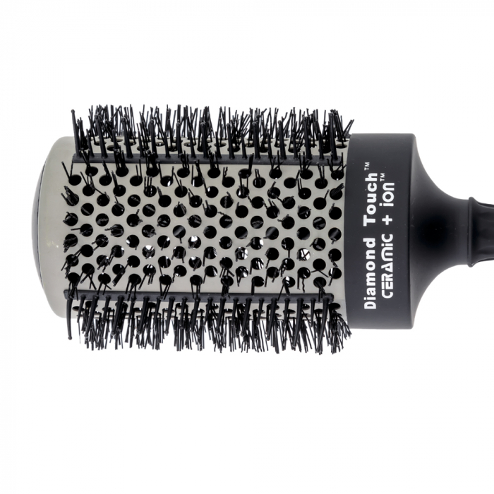 Perie profesionala Lila Rossa Diamond Touch, din ceramica, neagra, dt65 [2]