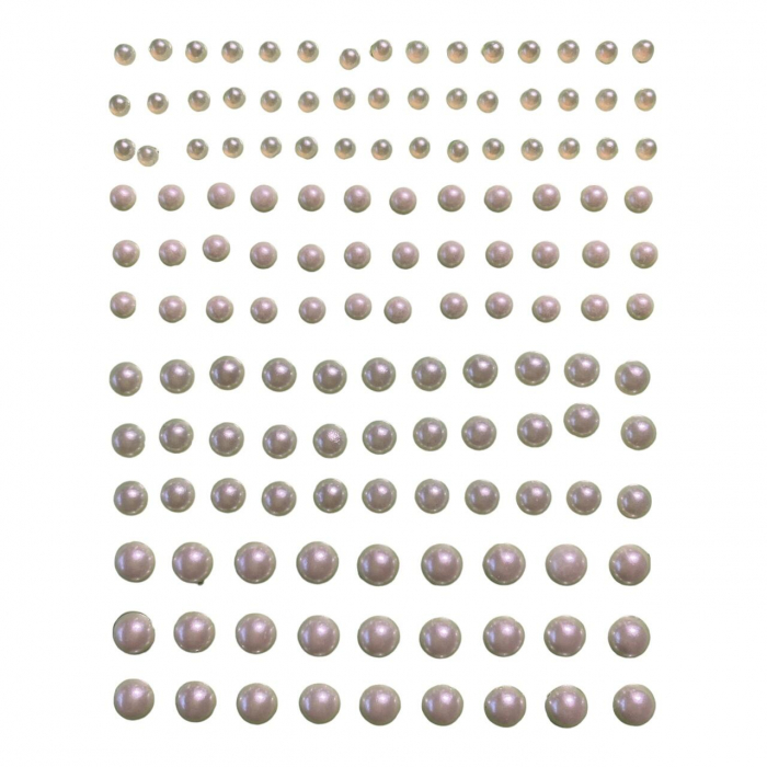Perle autoadezive pentru machiaj Pearl Drops, pentru fata, corp, unghii, Chique (110buc) [2]