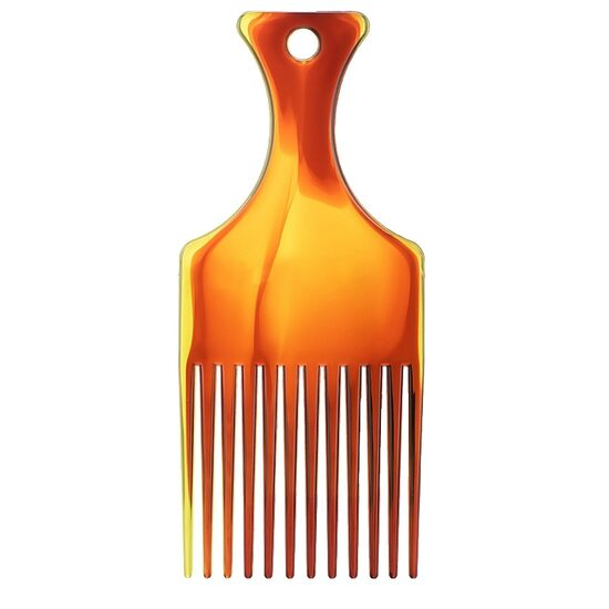 Pieptan Afro M Chihlimbar, pentru par ondulat, Top Choice [1]