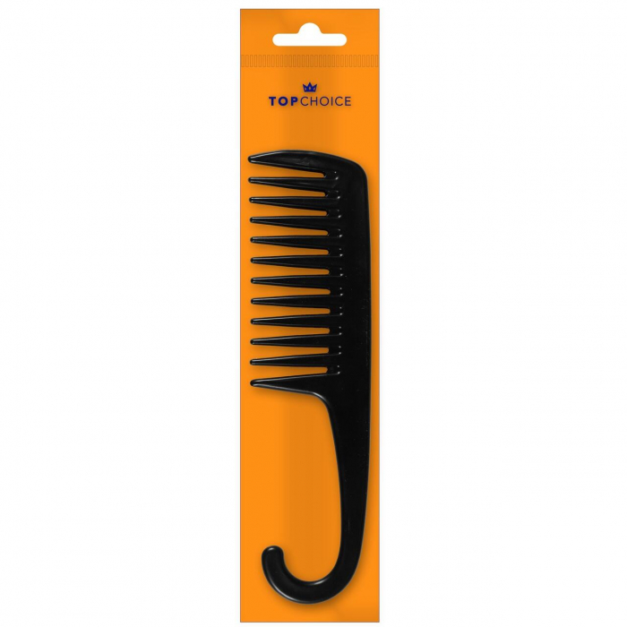 Pieptan pentru descurcat parul ondulat, cu maner tip carlig, Top Choice, 1543 [2]