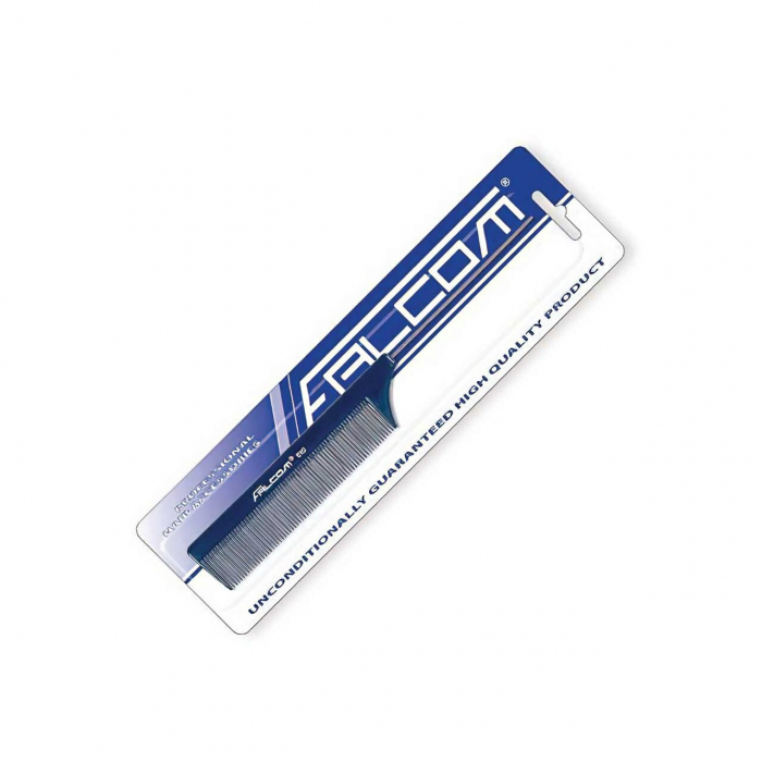 Pieptan pentru tapat, cu maner metalic si dinti desi, Falcon, Top Choice [2]