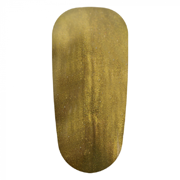 Pigment holografic cu efect de oglinda, cu aplicator, 2 g, gold [4]