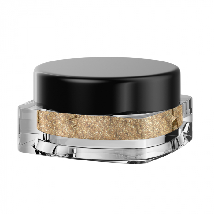 Pigment holografic cu efect de oglinda, cu aplicator, 2 g, gold [3]