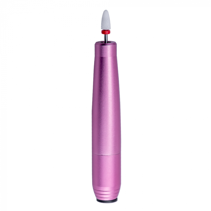 Pila electrica, freza unghii, Miley, 25.000 rpm, alimentare USB, roz [3]