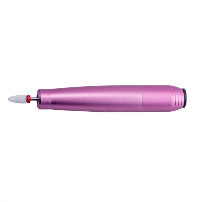 Pila electrica, freza unghii, Miley, 25.000 rpm, alimentare USB, roz [2]