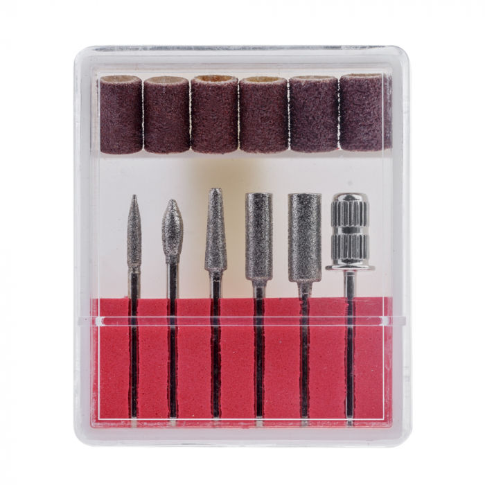 Pila electrica, freza unghii pentru incepatori, Miley, roz, 14.000 rpm, 12 W [4]