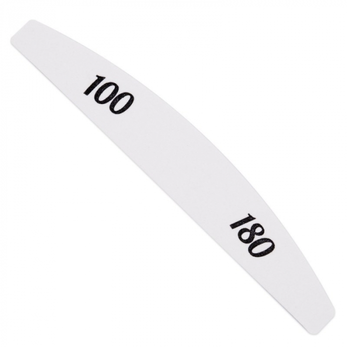 Pilă Semilună Alb - 100/180 [1]