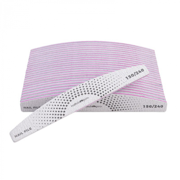 Pila semiluna Nailshop 150/240 - set 25 buc. [1]