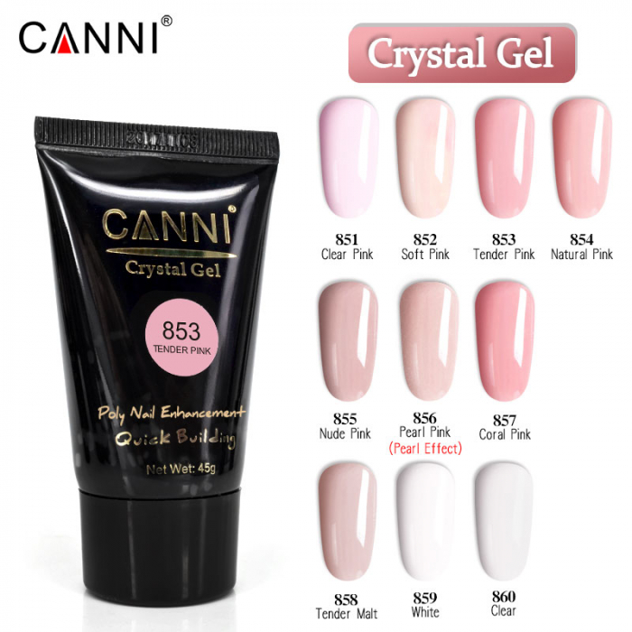 Polygel Canni 854 Natural Pink 45 g [2]