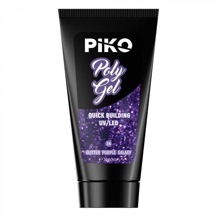 Piko Polygel 34 Glitter Purple Galaxy [3]