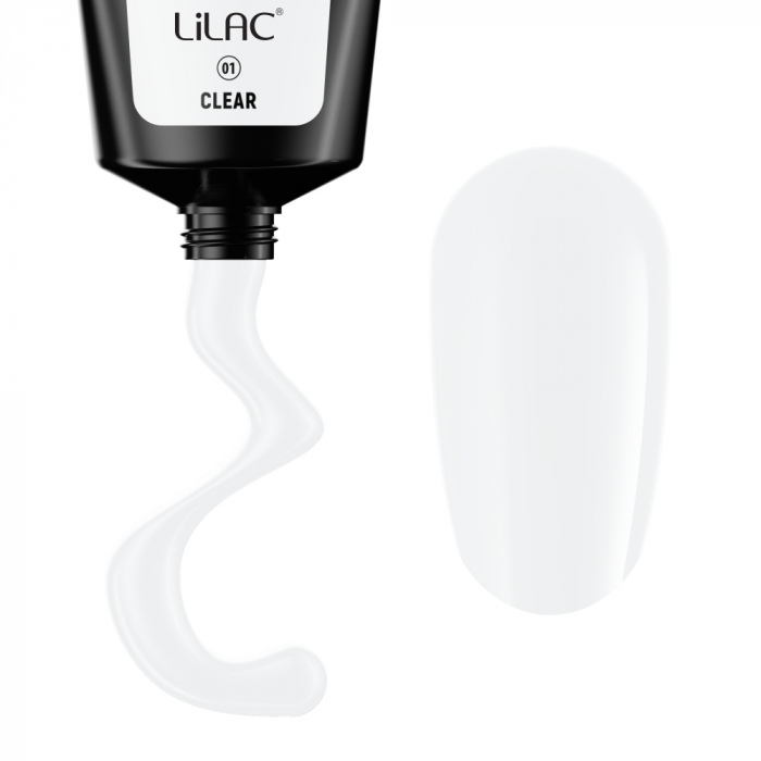 Polygel Lilac Quick Building Clear 30 g [2]