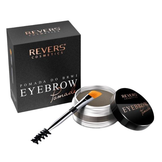 Pomada pentru sprancene Revers, cu ulei de argan, Nr 02 Taupe [1]