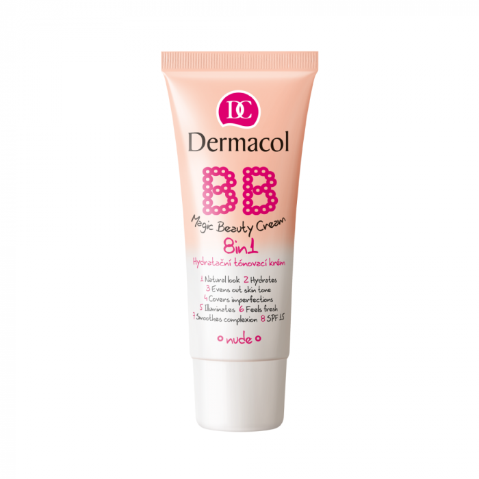 Fond de ten Dermacol BB Magic Beauty Cream 8 in 1 SPF 15 30 ml [1]