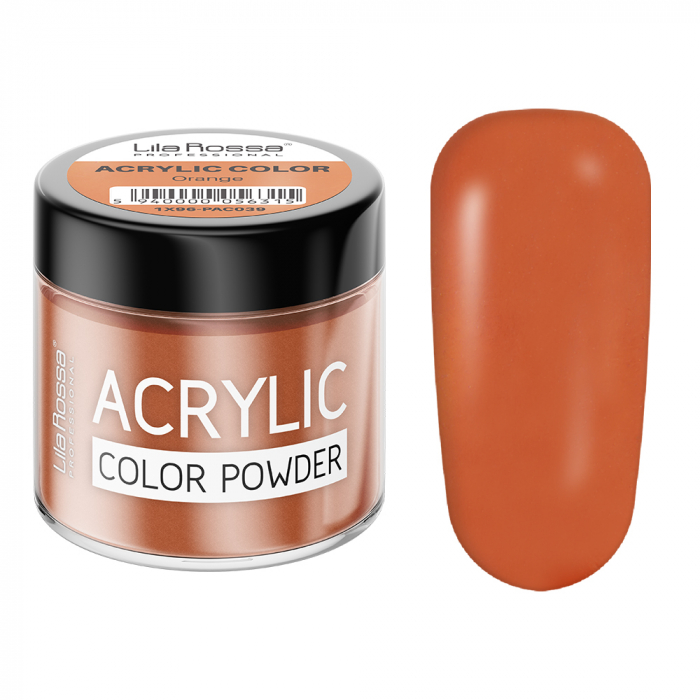 Pudra acrilica color, Lila Rossa, Orange, 7 g [2]