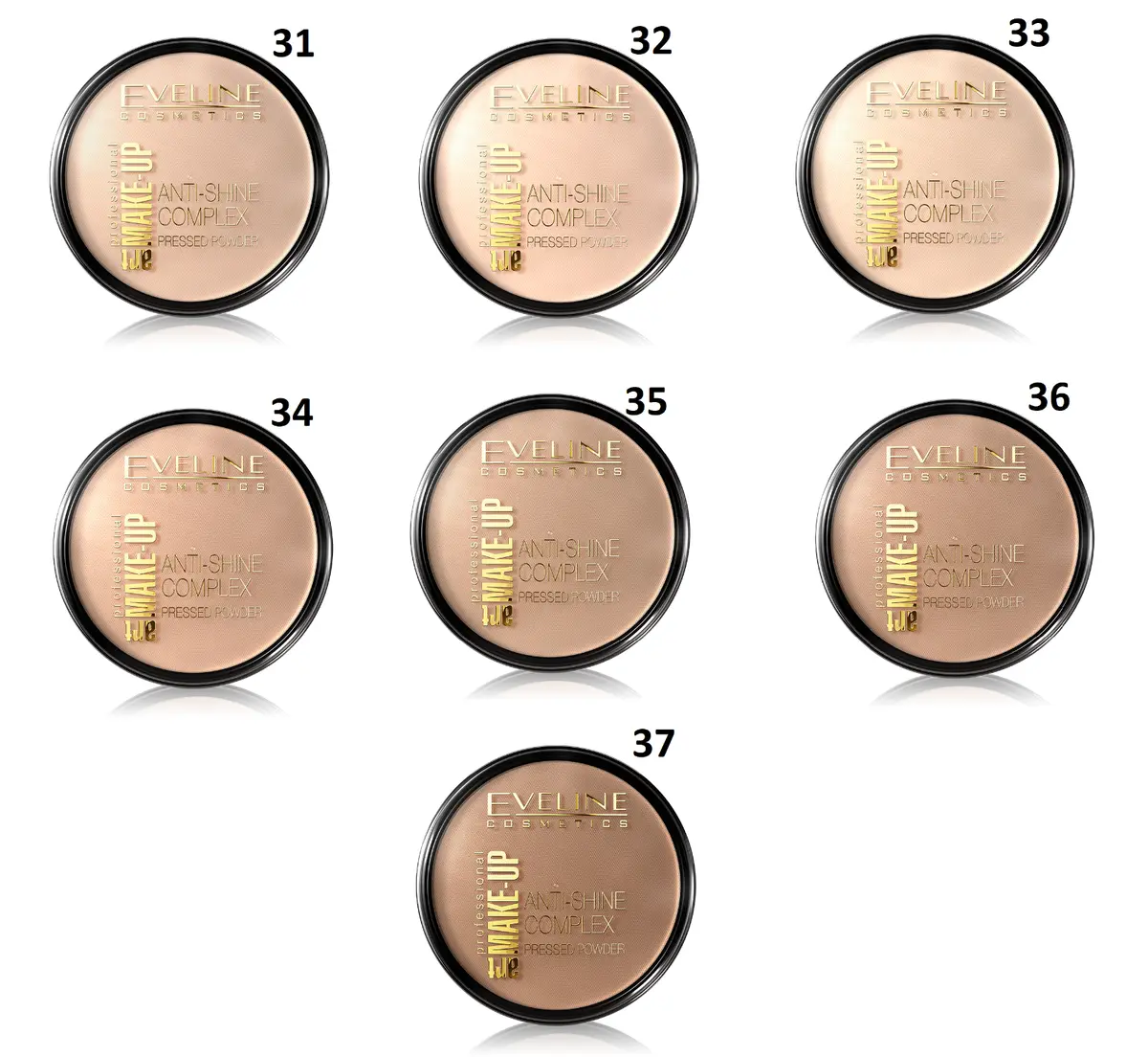 Pudra compacta minerala EVELINE Art Make-up 14g [3]