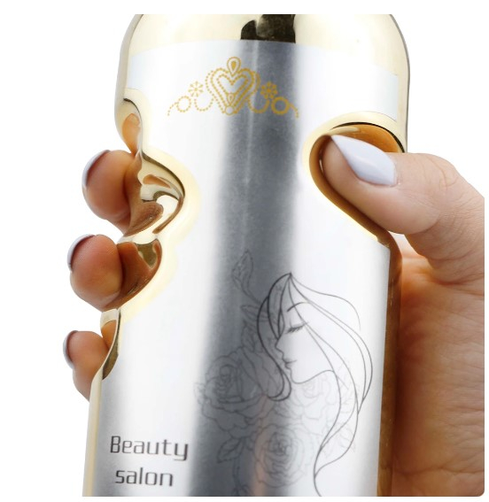 Pulverizator apa ERGONOMIC coafor frizerie, 500 ml, gold, 1214-17-2 [2]