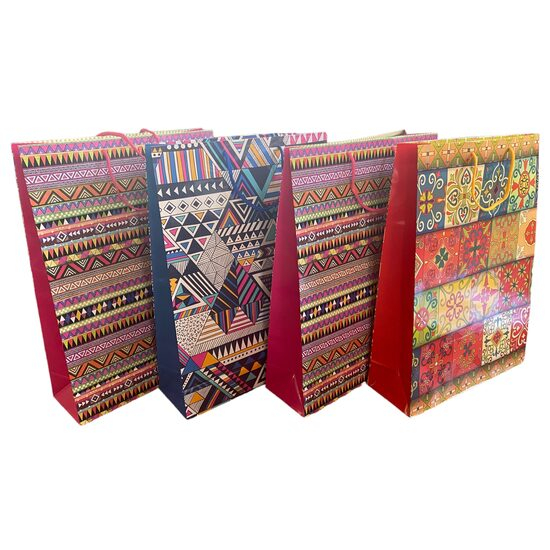 Pungi de cadou, model geometric, XL, set de 12 buc - C14-355 [1]