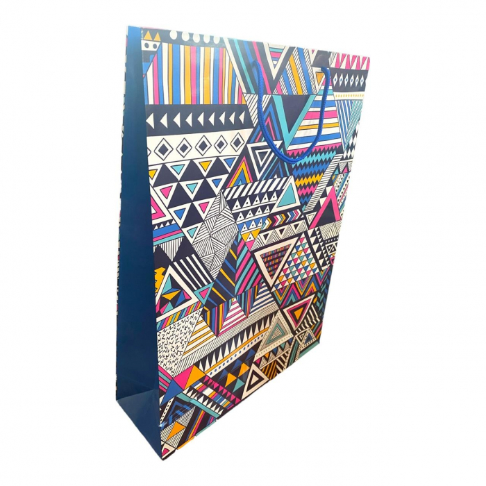 Pungi de cadou, model geometric, XL, set de 12 buc - C14-355 [3]