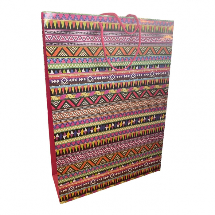 Pungi de cadou, model geometric, XL, set de 12 buc - C14-355 [2]
