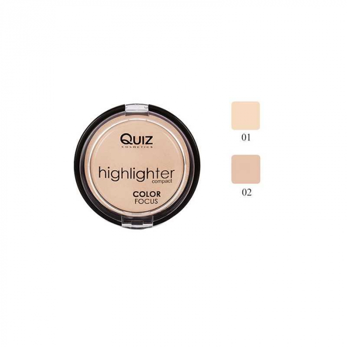 Pudra iluminatoare Quiz Cosmetics 11g [2]