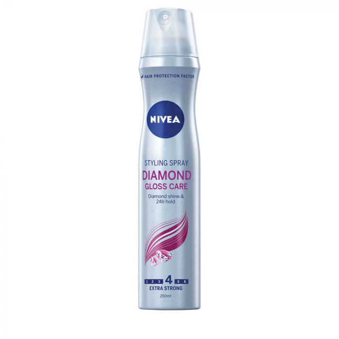 Spray fixativ Diamond Gloss 4 Extra Strong Nivea 250ml [1]