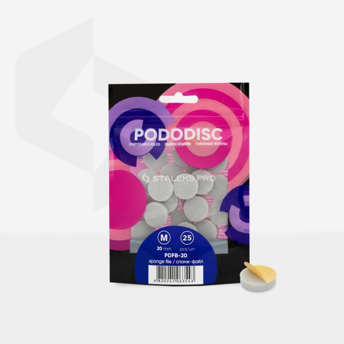 Rezerve pt disc pedichiura din burete Staleks PDFB-20 [1]