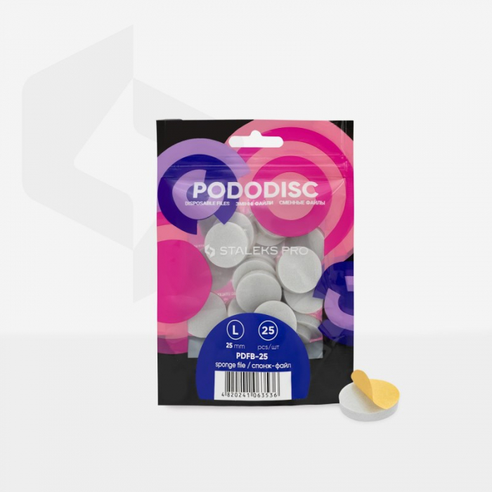 Rezerve pt disc pedichiura din burete Staleks PDFB-25 [1]