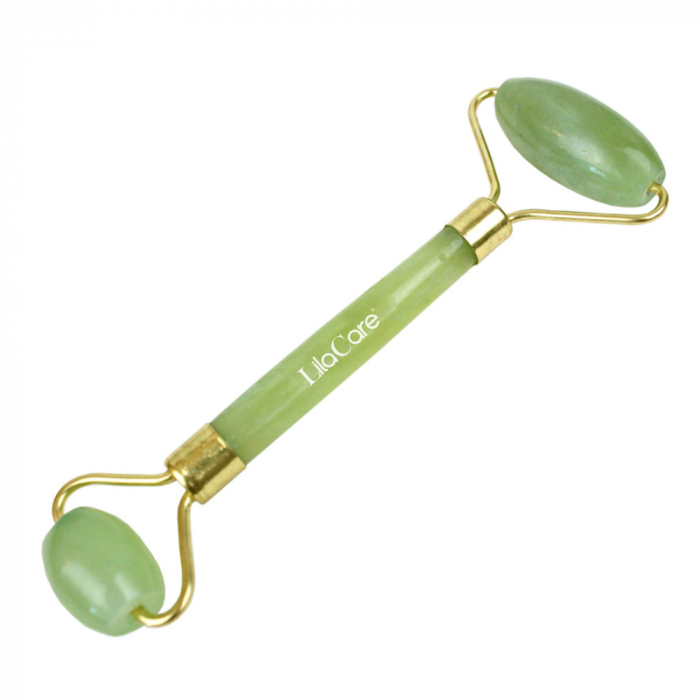 Rola jad pentru masaj facial, Lila Care, verde [3]