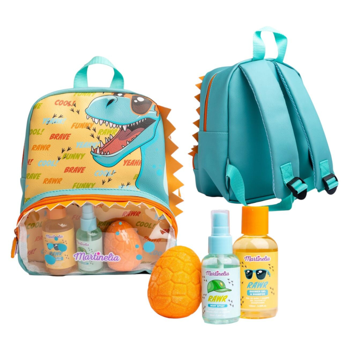Rucsac cu produse de baie Adventure Dino, Martinelia, 85404 [6]