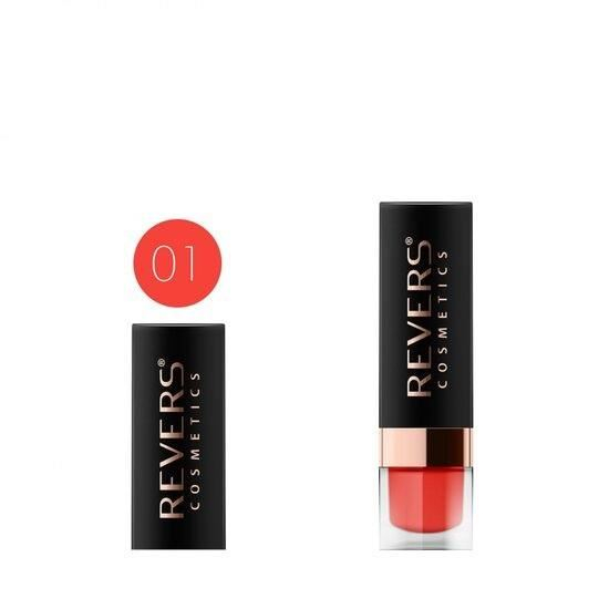 Ruj de buze Satin Lips, Revers, Full Red, 01, rosu [3]
