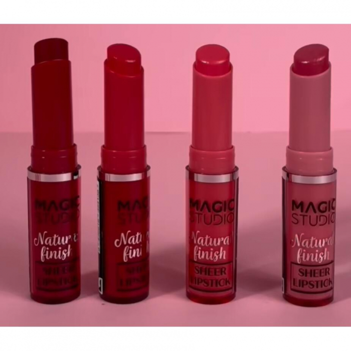 Ruj Sheer Lipstick, nr 1, 12281, Magic Studio, Visiniu, 2.5 g [3]