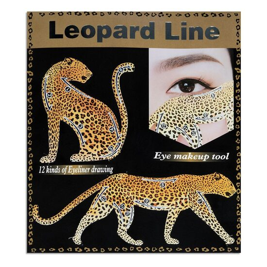 Sabloane machiaj pleoape Leopard Line, HO44-4 [1]