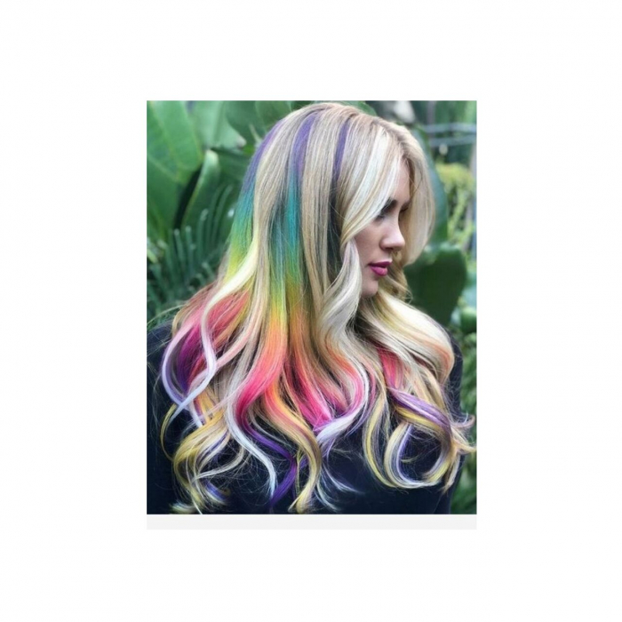 Sampon Colorant si Nuantator, Trendy Cream, Venita, NR.27 - Flamingo Flash, 35g [3]