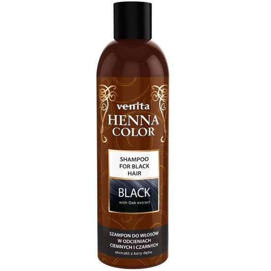 Sampon Henna Color Lifting, pentru par negru, 250ml [1]