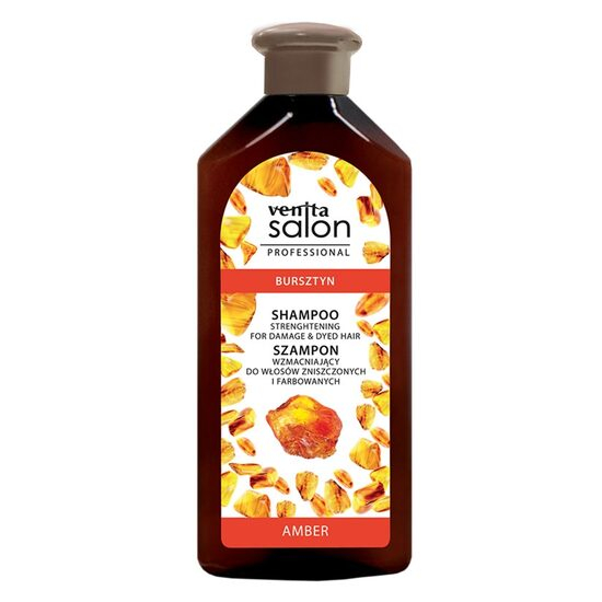 Sampon Herbal, cu Extract de Chihlimbar, fortifiant, pentru par vopsit si deteriorat, Venita, 500ml [1]