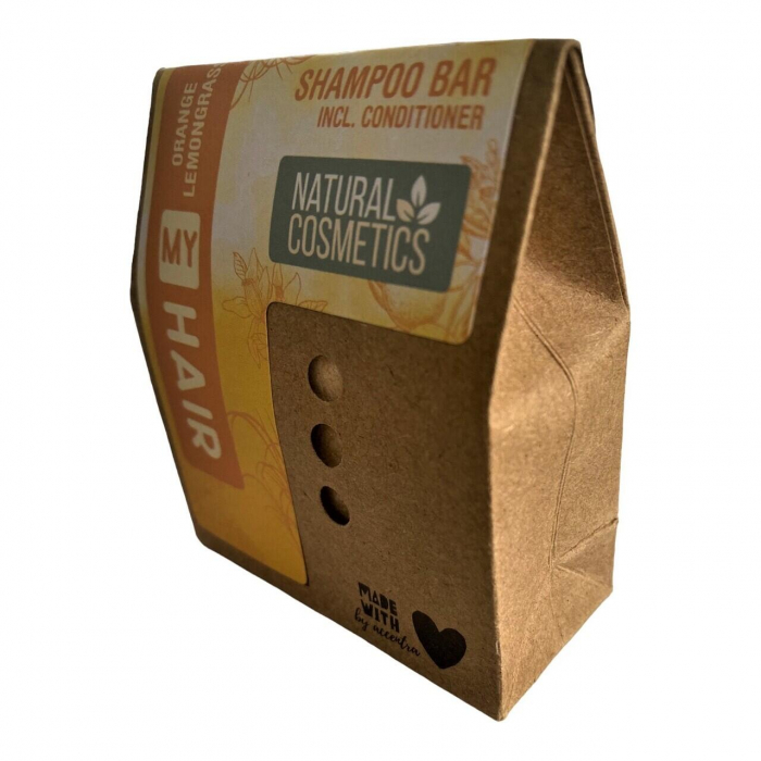 Sampon solid handmade cu aroma de lemongrass si portocale Natural Accentra 5652892 60 g [2]