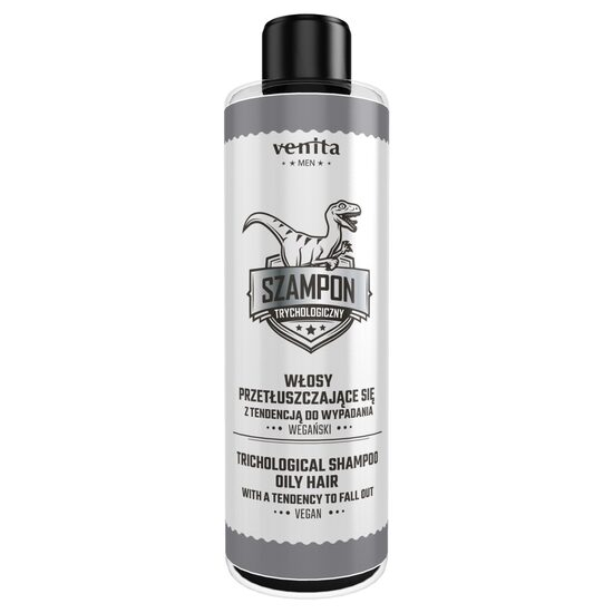 Sampon tricologic pentru barbati, par gras cu tendinta de cadere, Venita, 300ml [1]