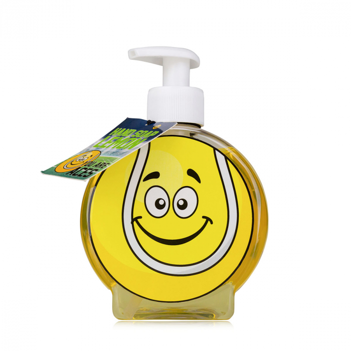 Set cadou barbati, sapun, 350ml hand soap YOU ARE ACES in dispenser, fragrance: Lemon, col. green/yellow, PU 6/24, set cadou craciun [1]