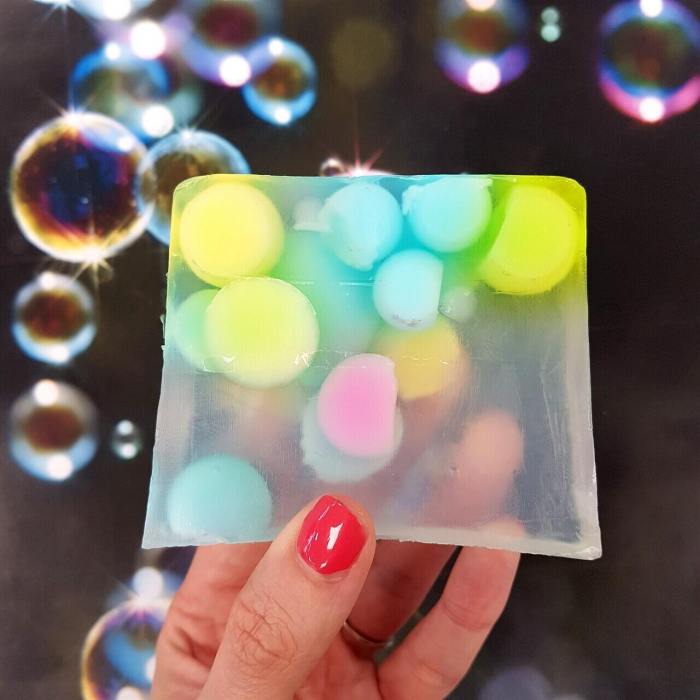 Sapun solid handmade Bubble Up Soap 100g, Bomb Cosmetics [2]