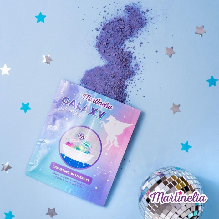 Sare de baie efervescenta pentru copii Crackling Bath Salts Galaxy Dreams, Martinelia, 90041 [2]