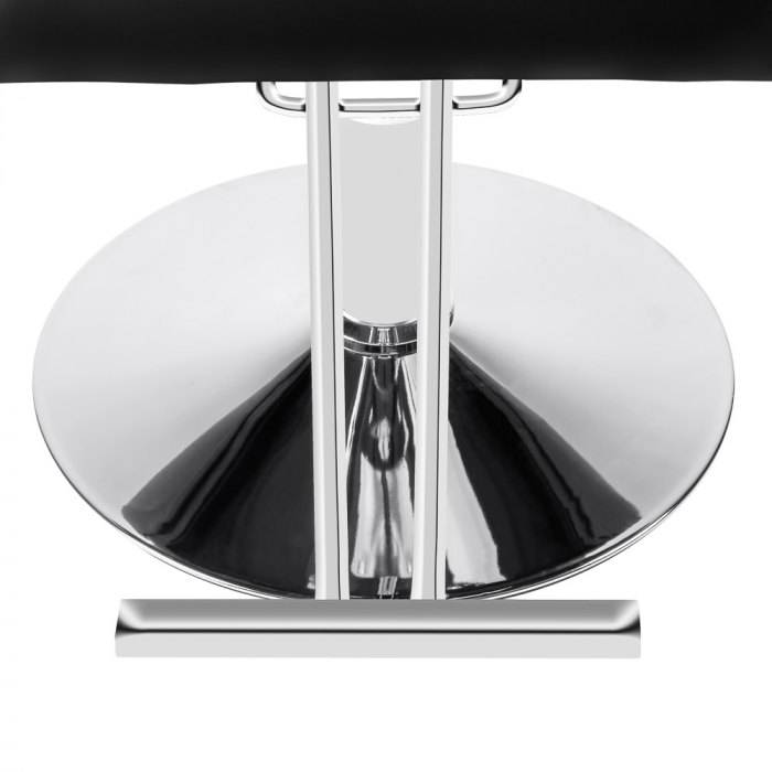 Scaun frizerie coafor Armand, reglabil pe inaltime, cu suport pentru picioare, negru [5]