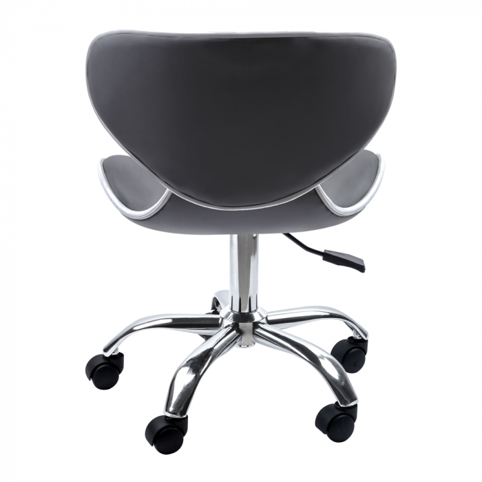 Scaun pentru frizerie sau salon Lila Rossa LZY-126 din piele ecologica [3]
