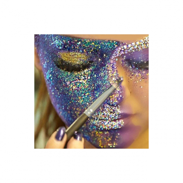 Creion cu sclipici, pentru fata si corp, GLITTER ME UP! HD Fuchsia [6]