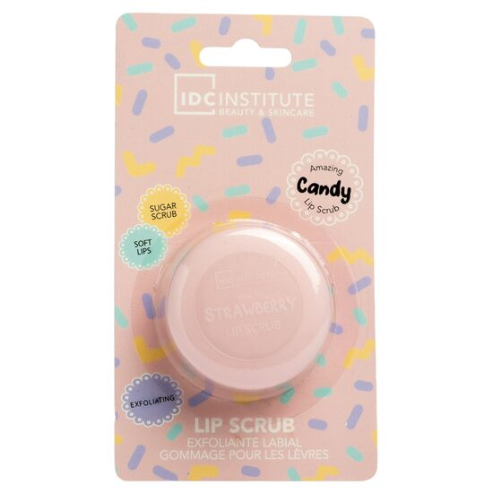 Scrub de buze Candy Sugar 12207 cu aroma de capsuni, IDC Institute [1]