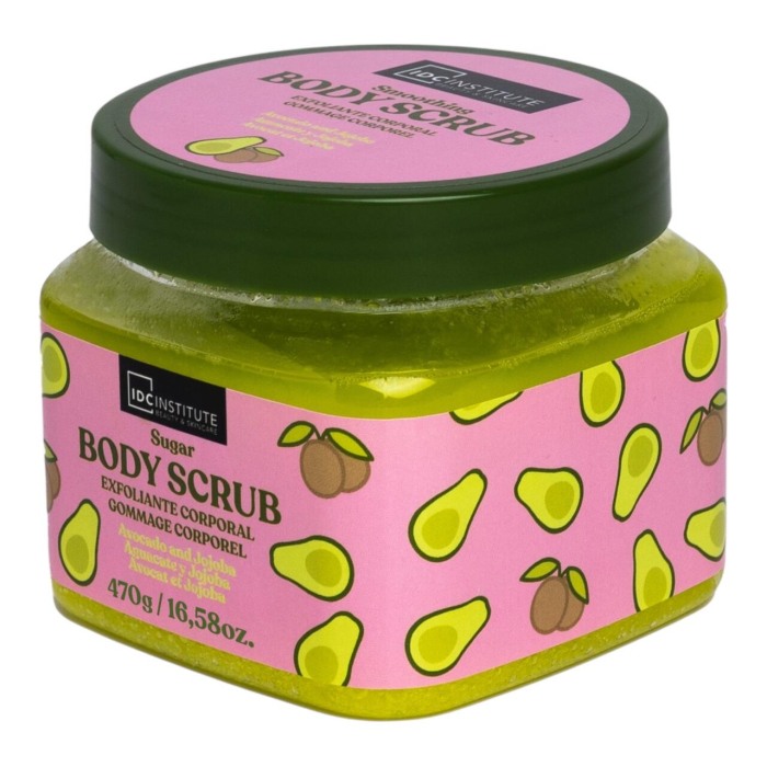Scrub exfoliant pe baza de zahar cu avocado & jojoba IDC Institute, 12211, 470g [2]