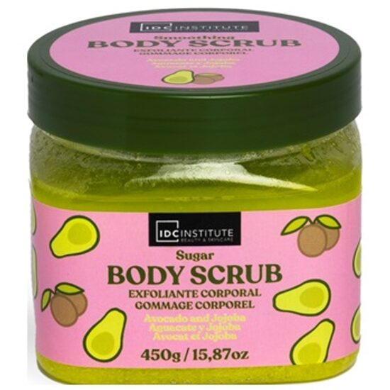 Scrub exfoliant pe baza de zahar cu avocado & jojoba IDC Institute, 12211, 470g [1]