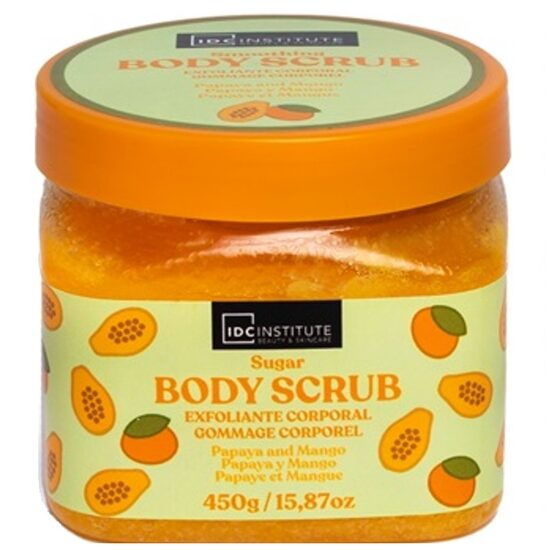 Scrub exfoliant pe baza de zahar cu papaya & mango, IDC Institute, 12210 , 470g [1]