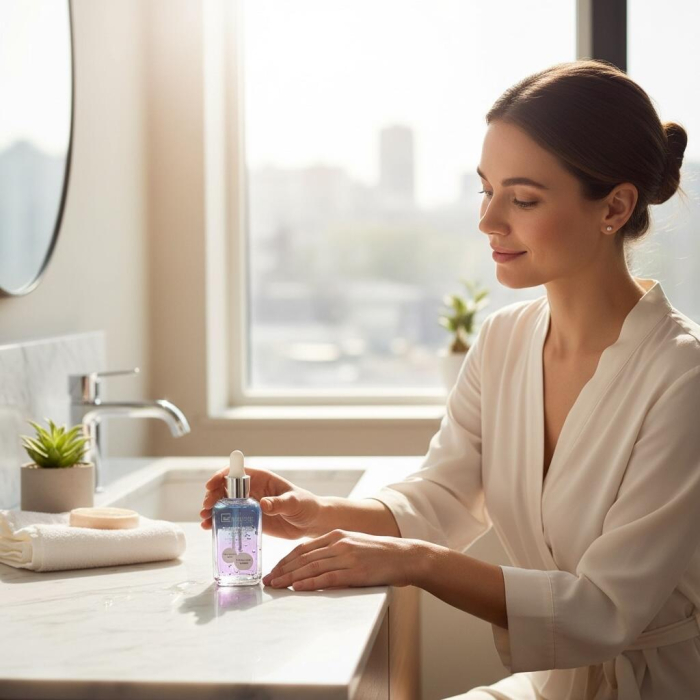 Ser facial bifazic cu acid hialuronic, Idc Institute, 99031 [4]